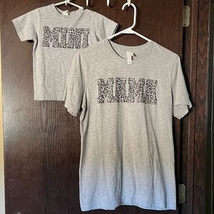 Mama and mini tees
